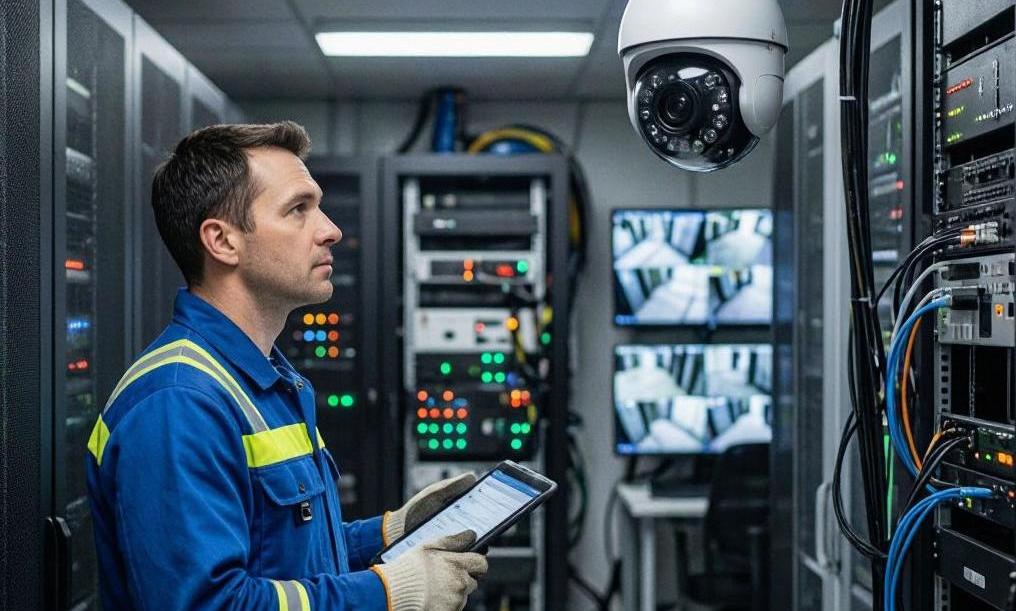Обслуживание систем видеонаблюдения